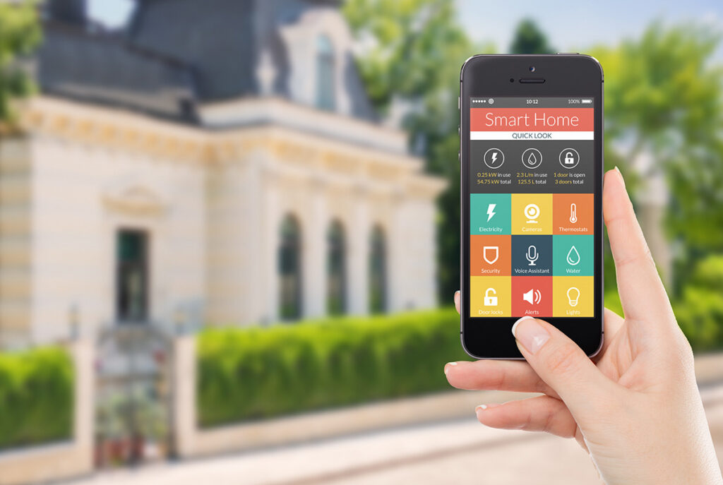 Automatizaci&oacute;n Residencial: Controle su casa a trav&eacute;s de su dispositivo inteligente iPhone, iPad o Android.